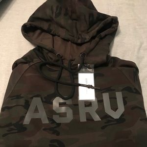 Men’s ASRV RainPlus Fleece Hoodie- Dark Camo- Med